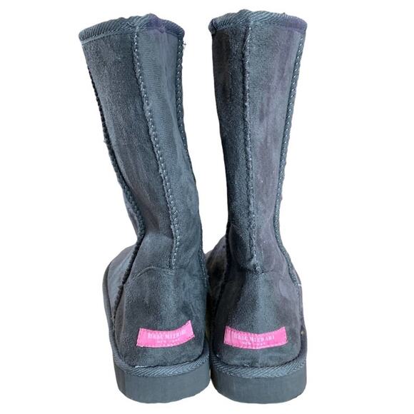 Isaac Mizrahi cozy boots. Mid calf gray size   9 - Picture 5 of 9